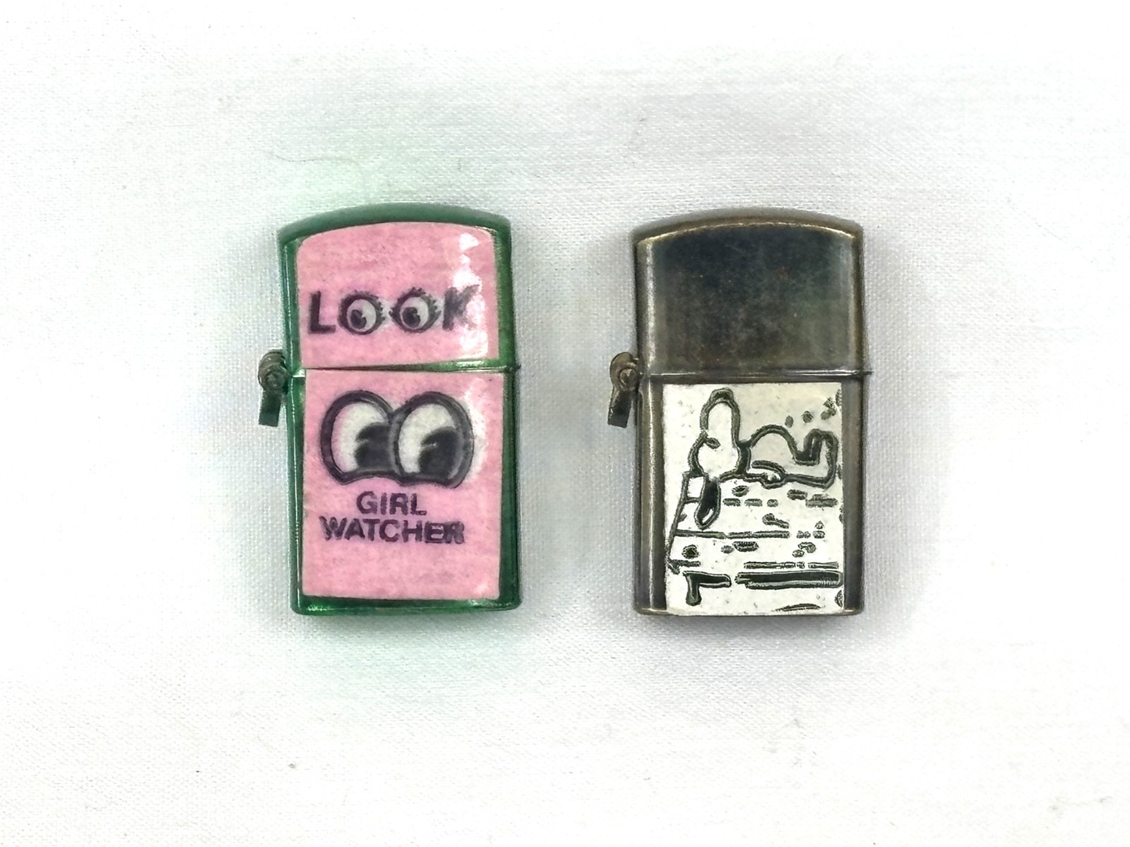 Vintage NOS Gumball Vending Machine Working Lighters Made in Japan 