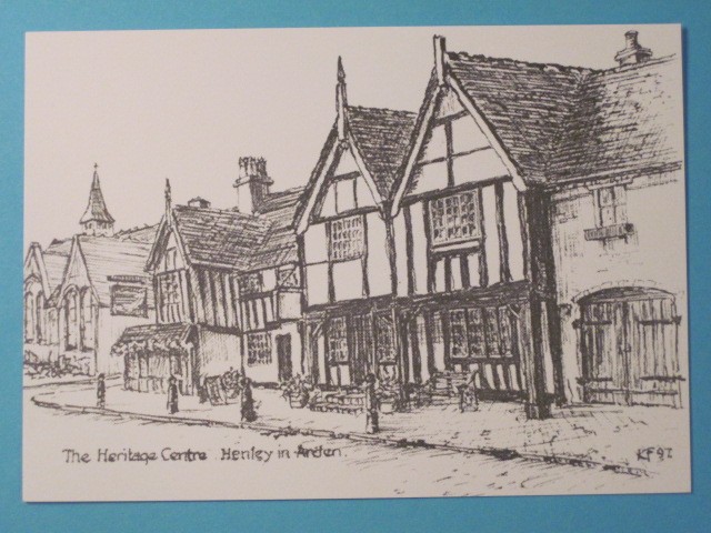 The Heritage Center Postcard -  Henley in Arden - U.K.
