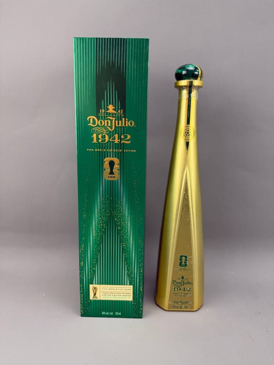 Don Julio 1942 FIFA World Cup 2026 Limited Edition 750ml Empty Bottle W/ Box
