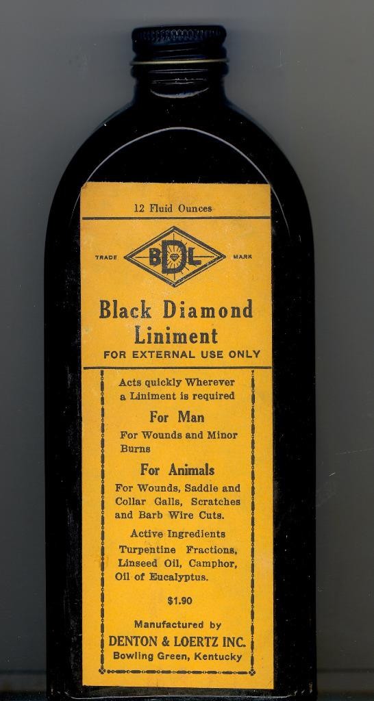 ANTIQUE Quack Medicine Bottle/Label/Full 