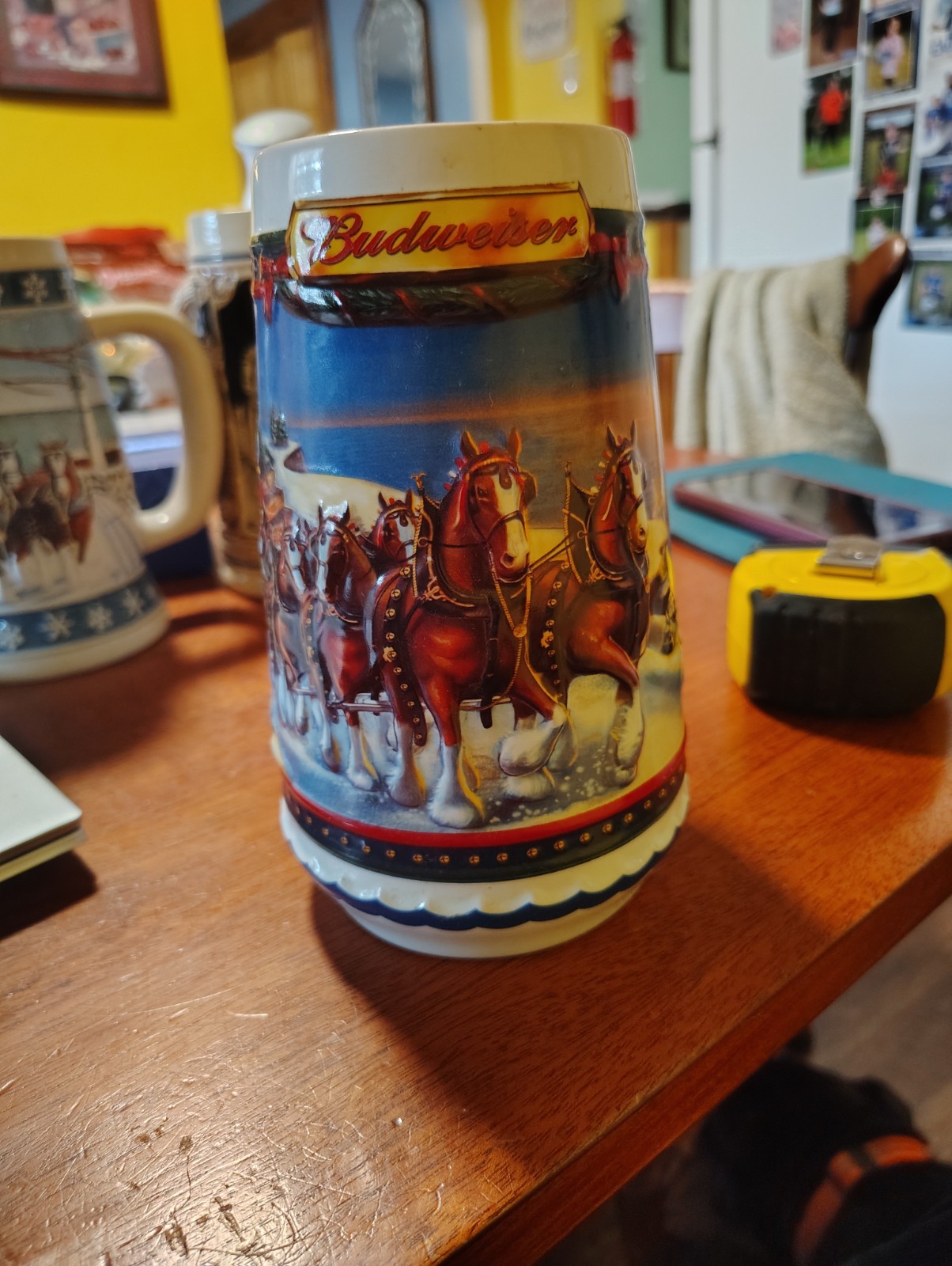 Budweiser 2002 Guiding The Way Home Vintage German Beer Stein