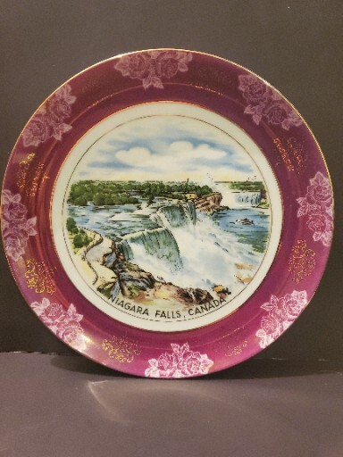 Vintage Collectible Plate of Niagara Falls Canada 9 Vintage Collectible Plate of Niagara Falls Canada 9