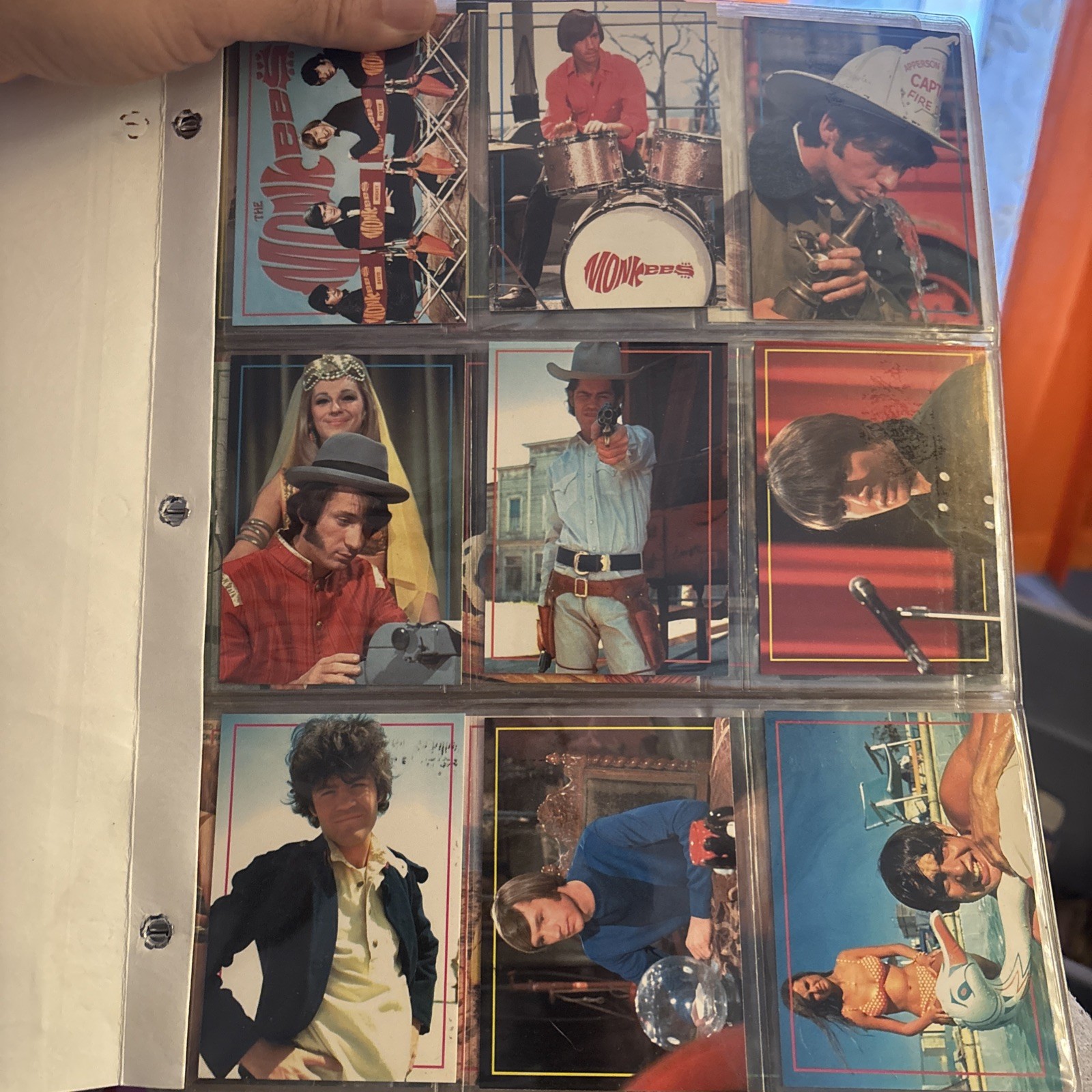 The Monkees complete trading card full base 90 card set 1996 Rhino Cards #gin700