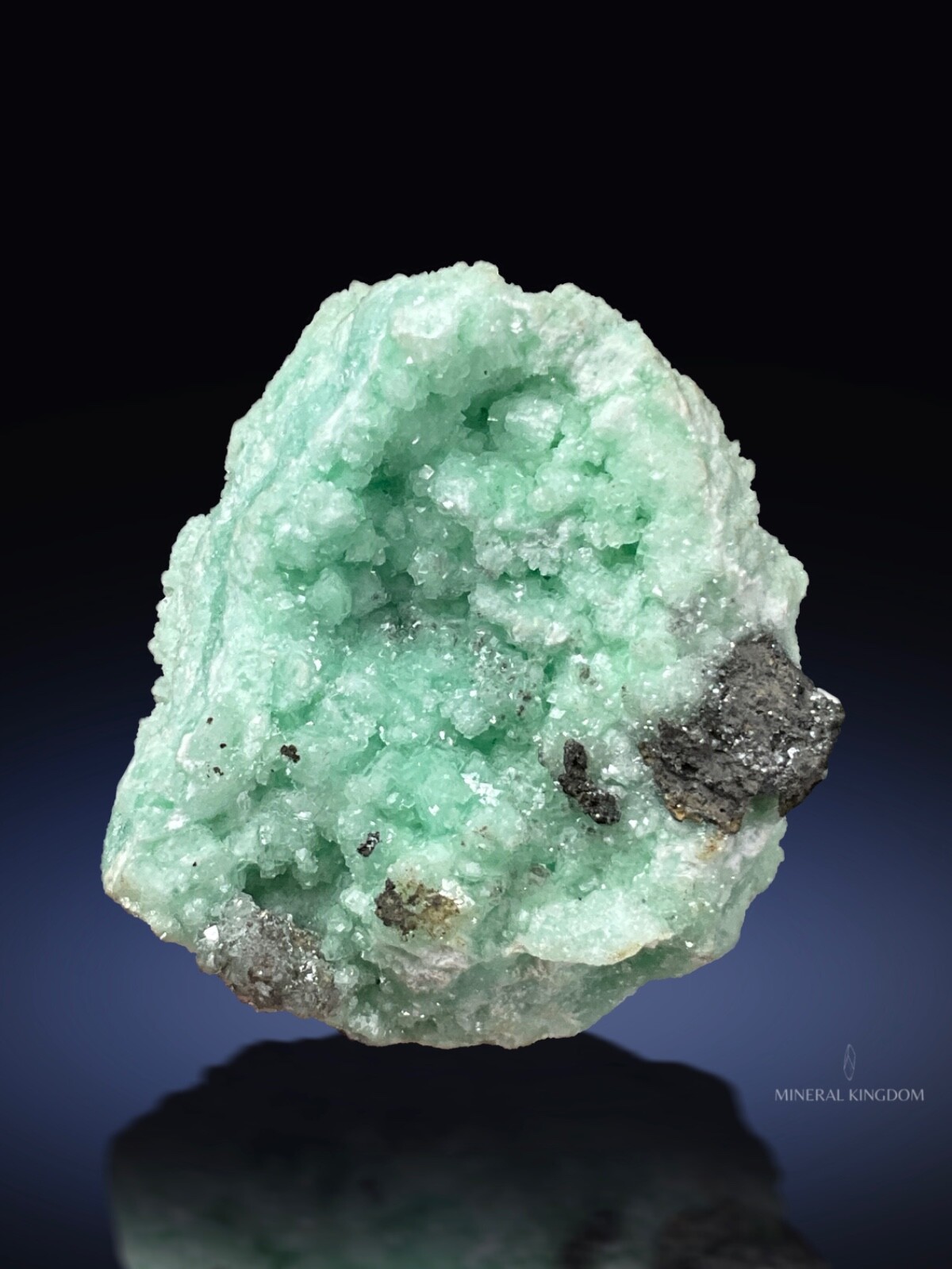 RARE CUPRIAN SMITHSONITE PSEUDOMORPH DOLOMITE FROM TSUMEB MINE, NAMIBIA
