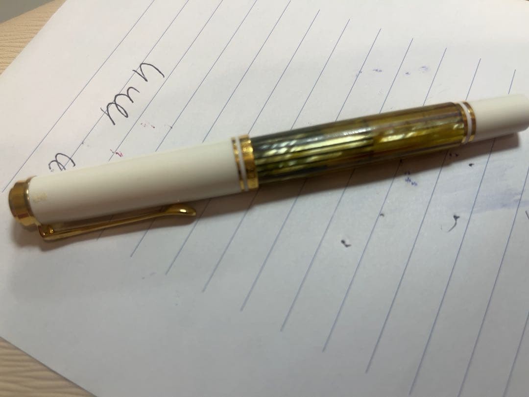 Pelikan Souver n White Tortoise EF