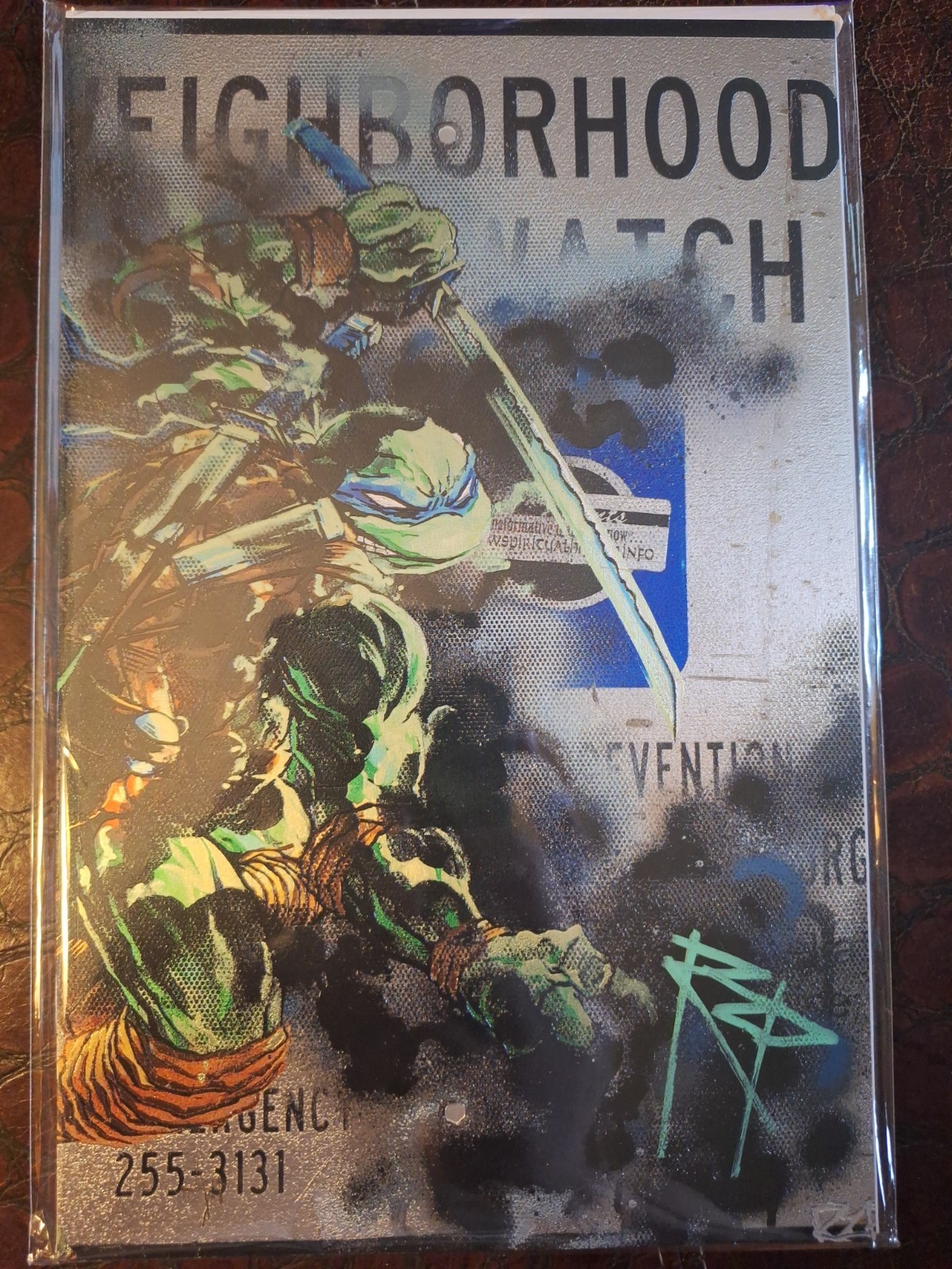 RZP Megacon Exclusive 1 of 2 Embossed METAL Artbook Sighed With Dual CoA. LTD 2