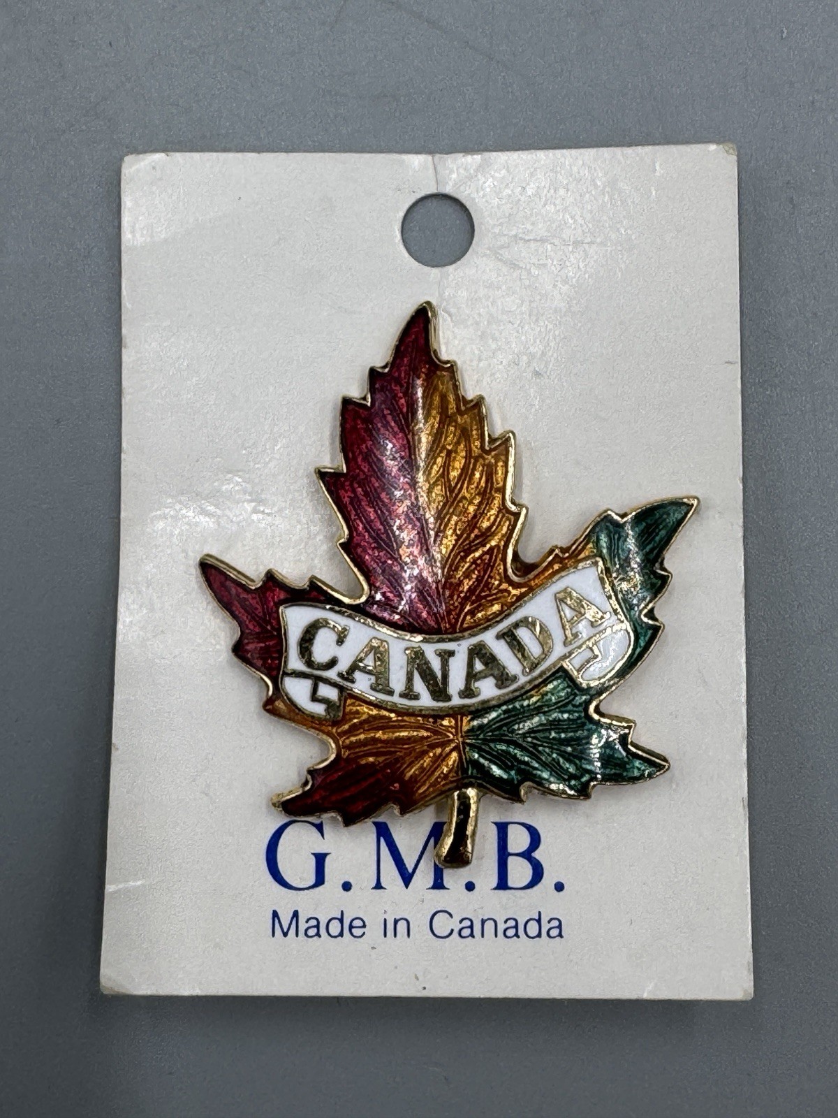 Vintage Canadian Souvenir Canadian Lapel Pin Brooch