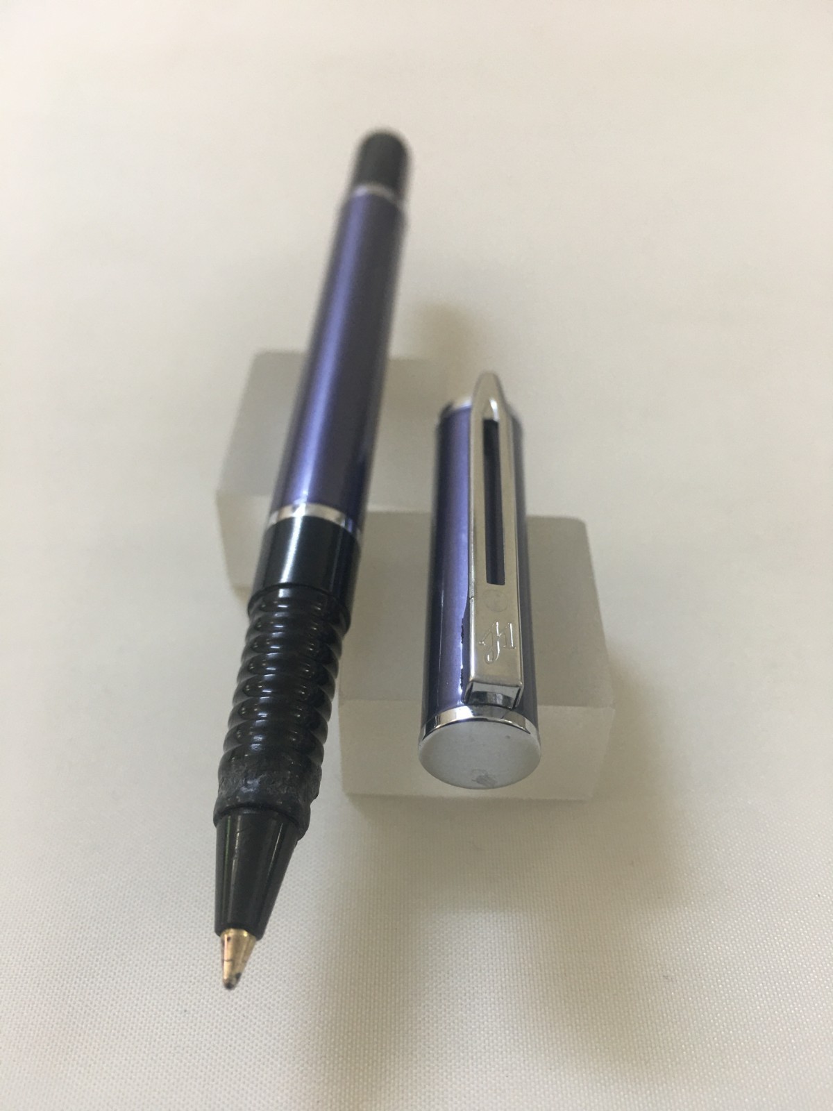 Nice Waterman Purple Roller ball point CT NEW France