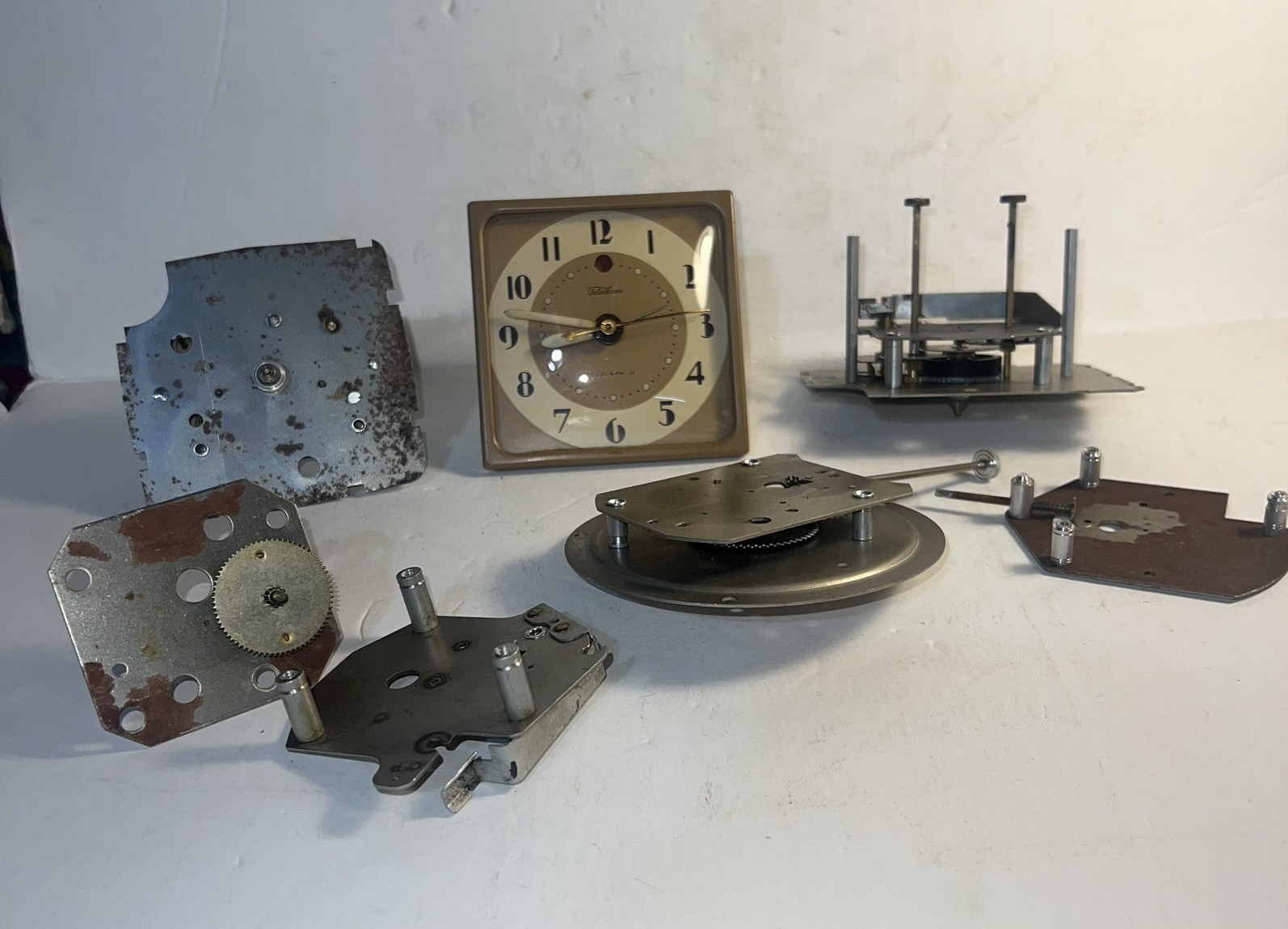 Telechron Clock Parts Lot Parts Clock Repair. T-1