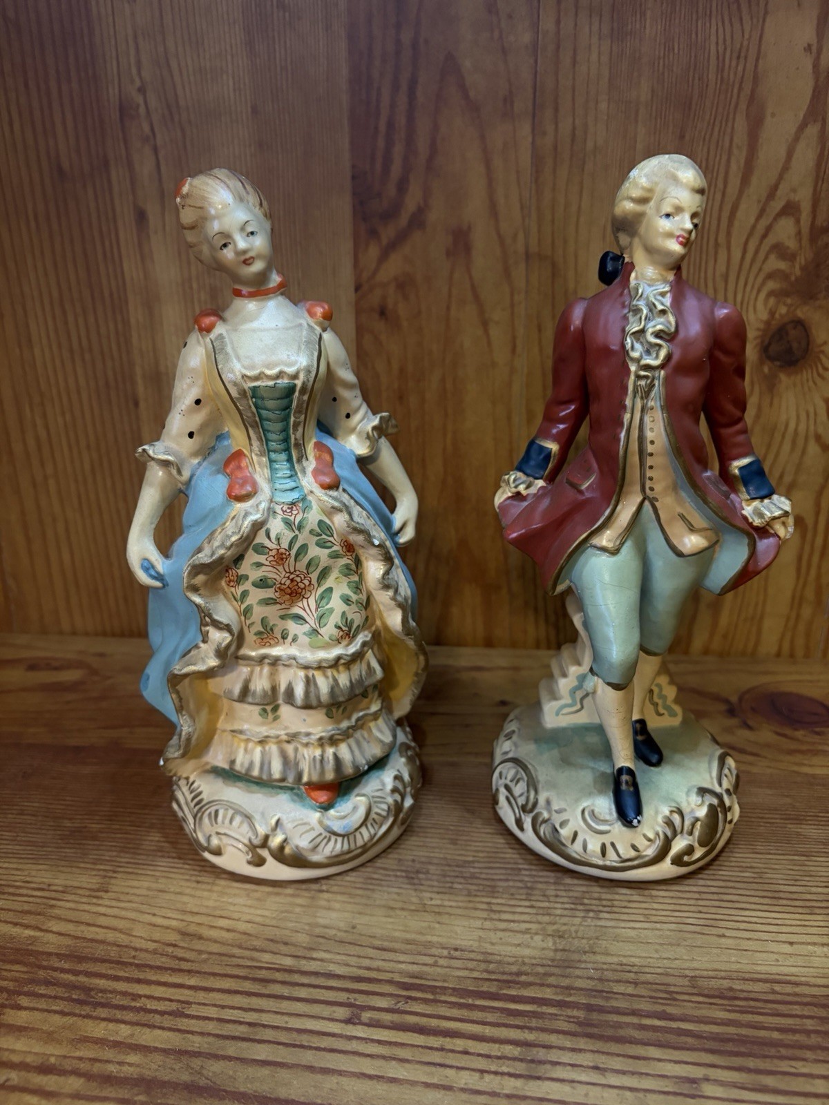 Impressive Pair Vintage 9-3/4