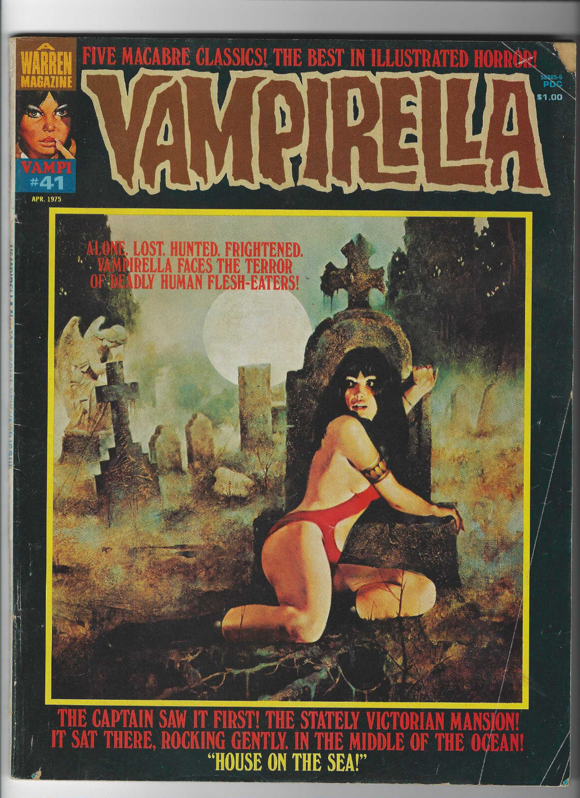 Vampirella #41 1969 series Warren Magazine Vampirella #41 1969 series Warren Magazine