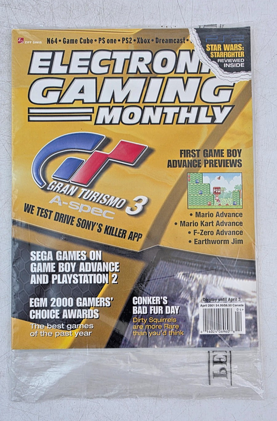 💥Polybag Sealed Electronic Gaming Monthly (EGM) 💥 Choose Your Issue VGC