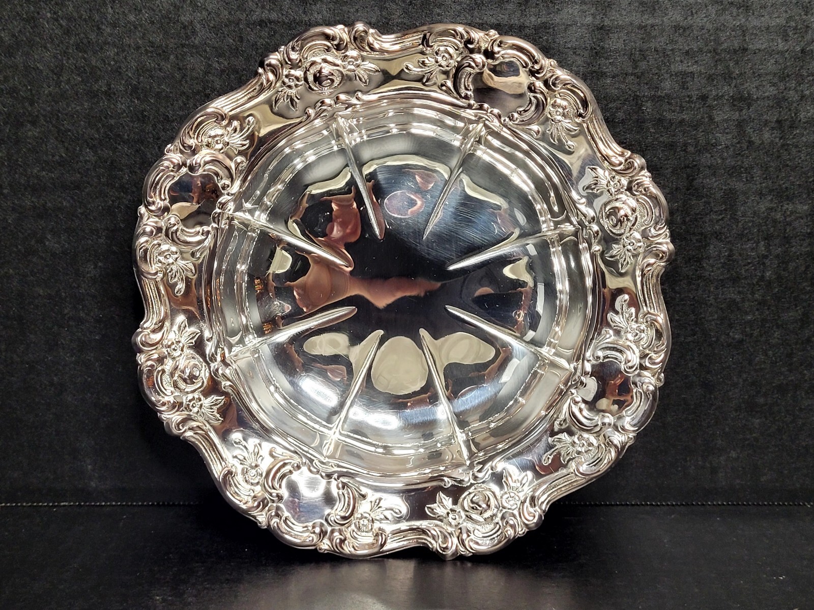 Towle Silverplate Candy Dish #4022 Towle Silverplate Candy Dish #4022