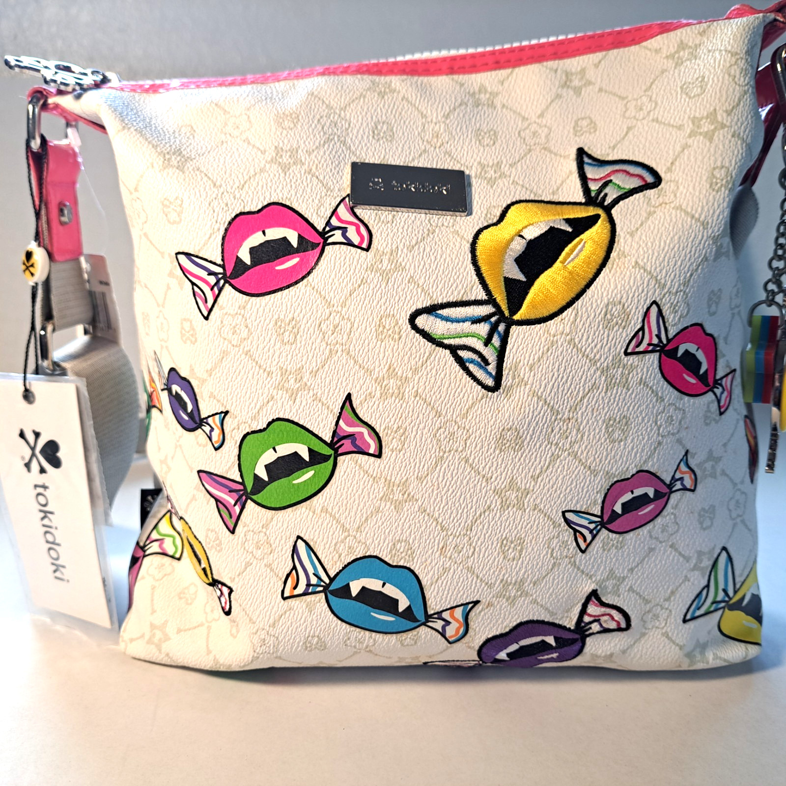 Rare 2006 Tokidoki Crossbody Bag Pico Fluo Vampire Candies Vintage Y2K Pop Art N