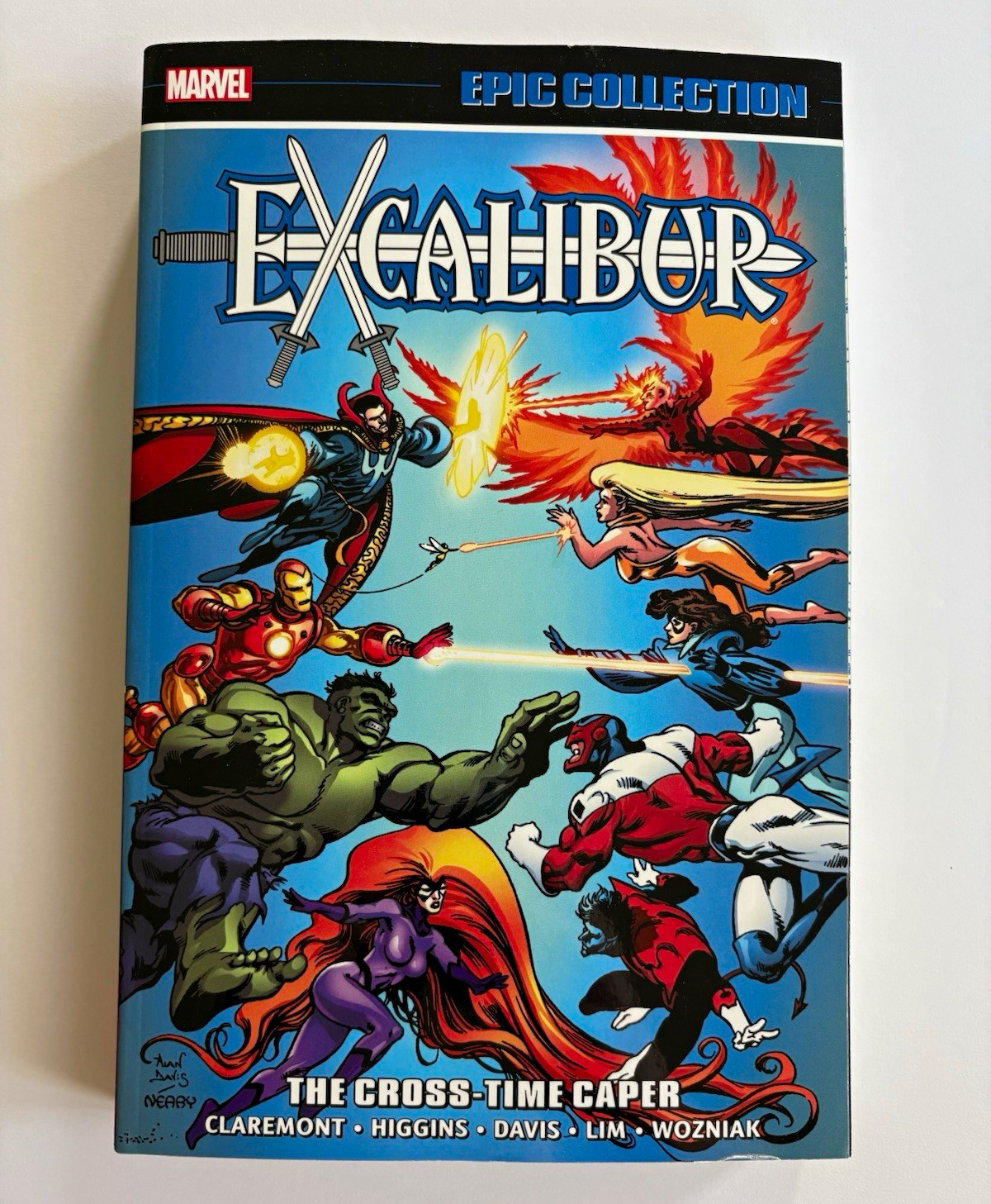 Marvel Epic Collection Excalibur The Cross-Time Caper OOP Trade Claremont Davis