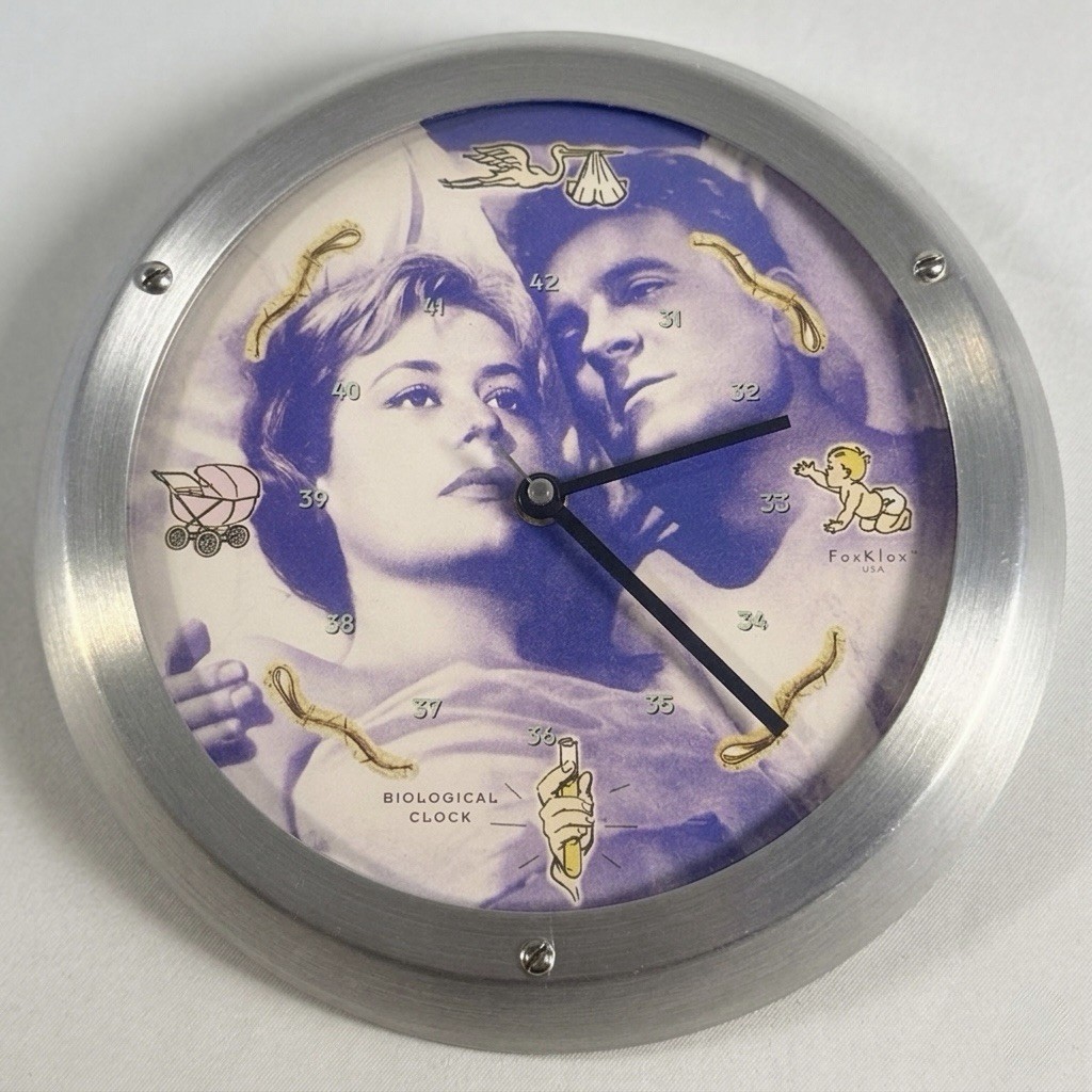 Vintage 1996 FoxKlox Biological Wall Clock 10