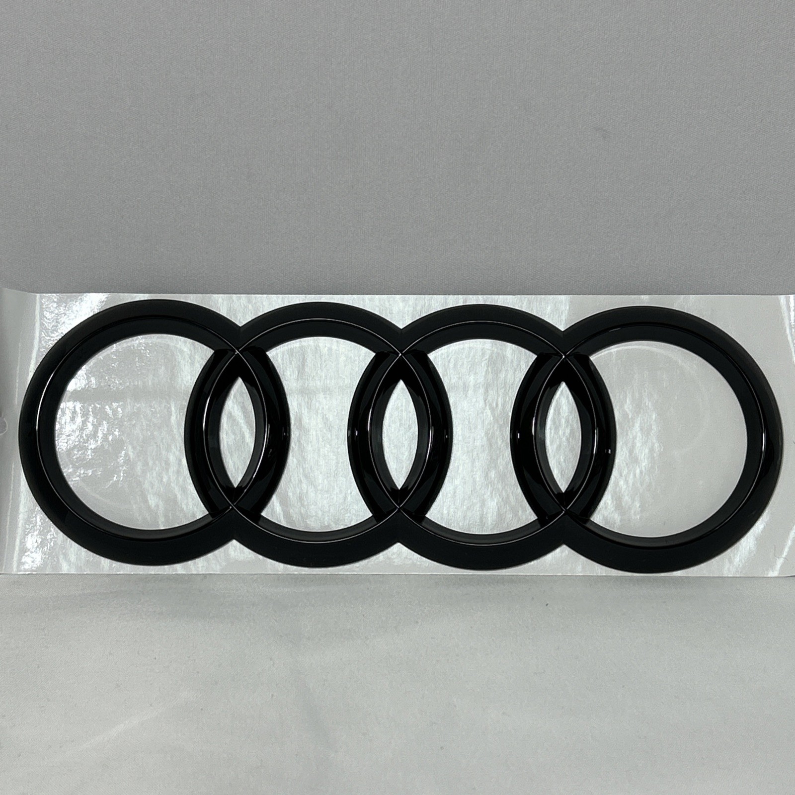 Front/Rear Adhesive 4Ring Emblem for Audi A3 A4 A5 A6 S3 S4 S5 TT R8 192mmx66mm