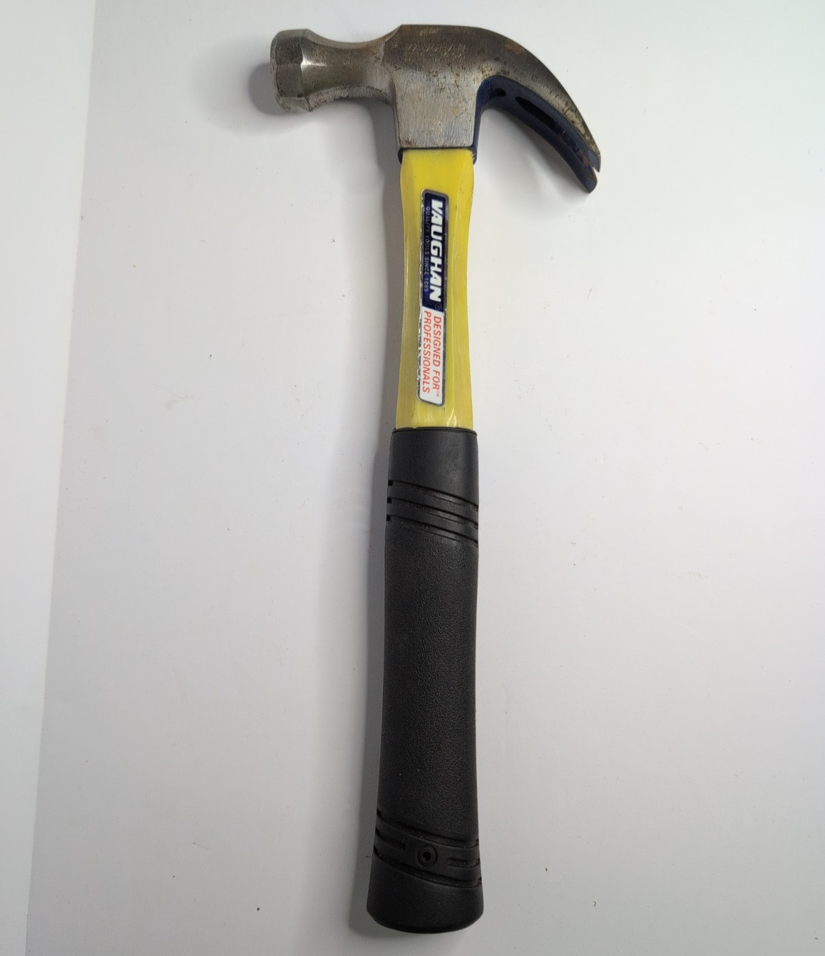 Vaughan Fiberglass Handle FS16 16oz Head Curved Claw Hammer