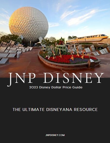 NEW CLEARANCE SALE PRICE - JNP Disney 2023 Disney Dollar Price Guide