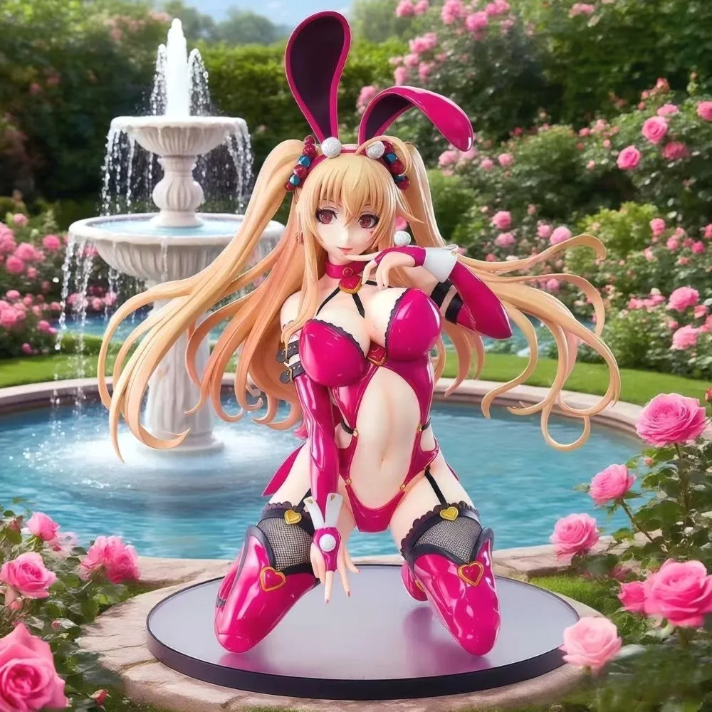 30cm Caroline Yuli Bunny Girl Anime PVC Figure Collectible Desktop New Statue