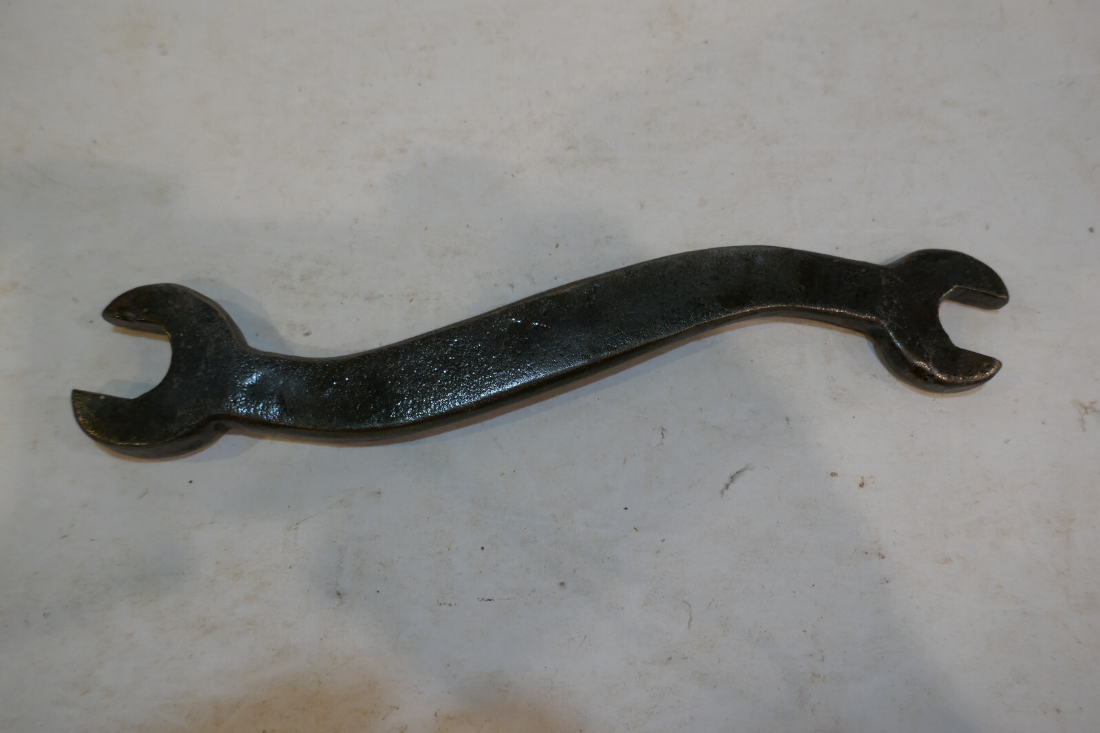 Old Antique Curved S Wrench  Spanner Wrench Farm Implement Plow Wrench Tool