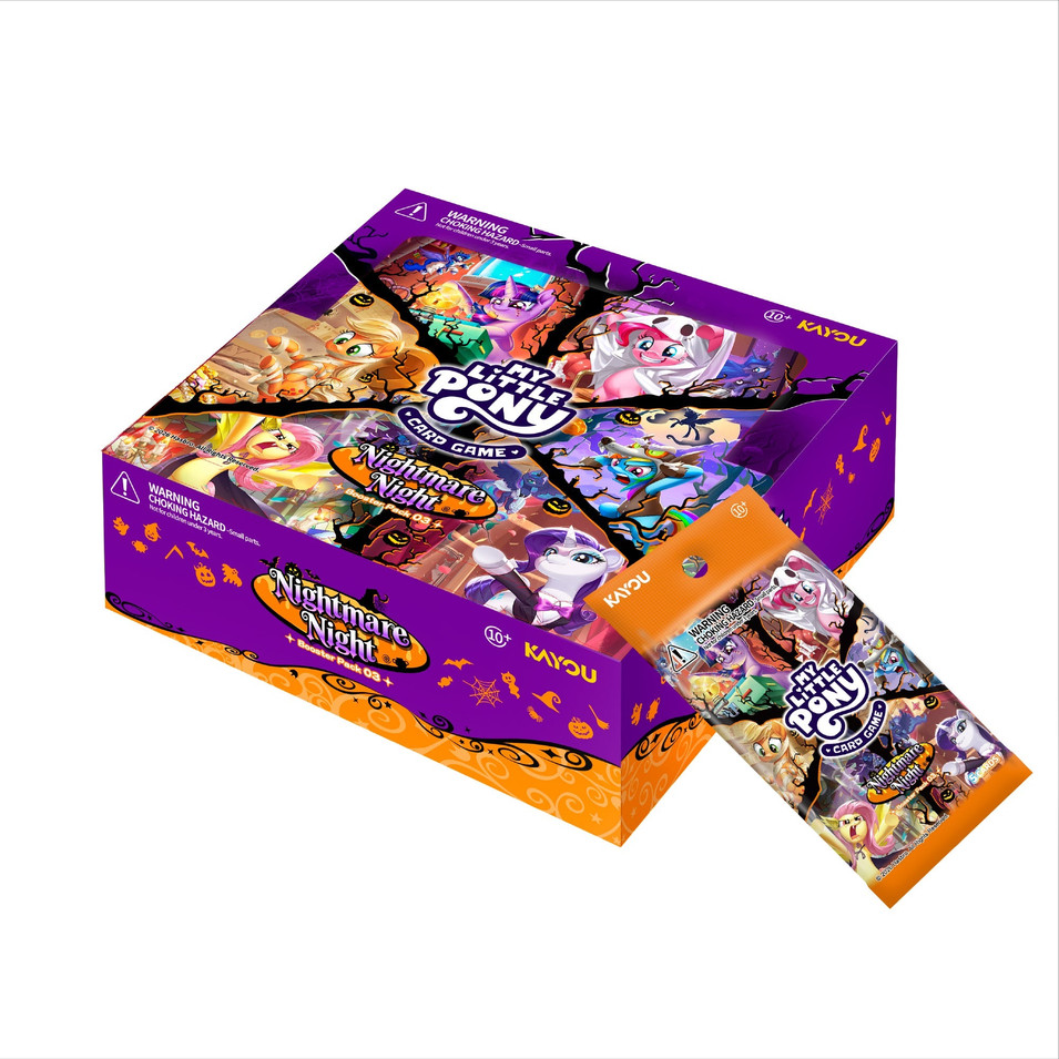 English Kayou My Little Pony Nightmare Nights TCG Display (PRE-ORDER 09/25/26)