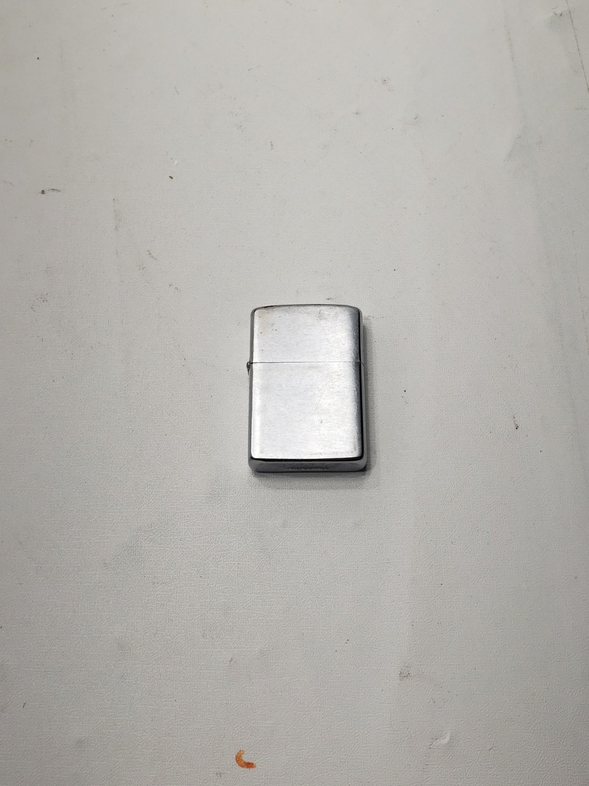 Vintage 1964 Zippo Lighter Brushed Chrome Standard Size Made in USA Bradford PA