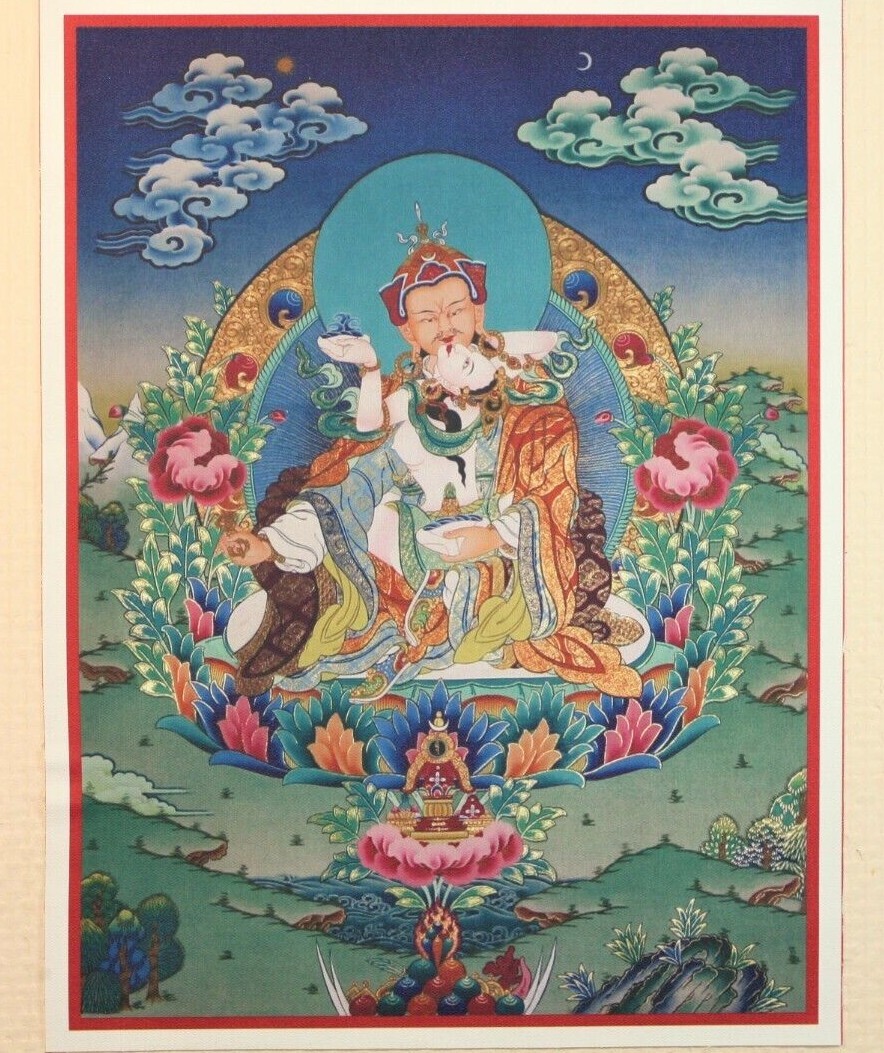 Padmasambhava, Tibetan Thangka