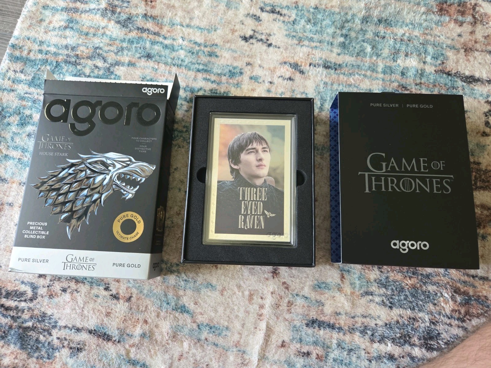 2026 AGORO HOUSE STARk Three Eyed Raven Bran Strak Tier 2 # 286 Out Of 600