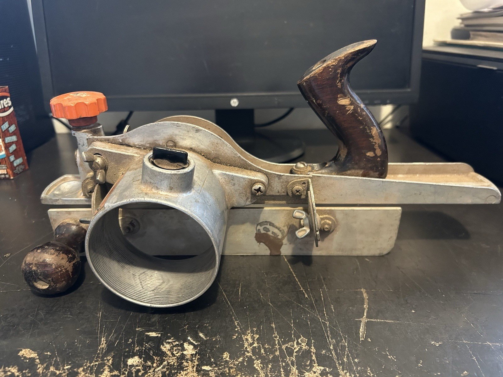 VINTAGE STANLEY HANDYMAN PLANE GA-257-A  LATEST PATENT 2672172 NEW BRITAIN CONN.