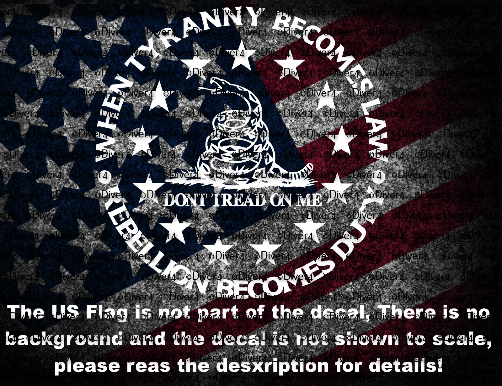 When Tyranny Becomes Law Rebellion Becomes Duty Gadsden Don't Tread On Me Decal When Tyranny Becomes Law Rebellion Becomes Duty Gadsden Don't Tread On Me Decal