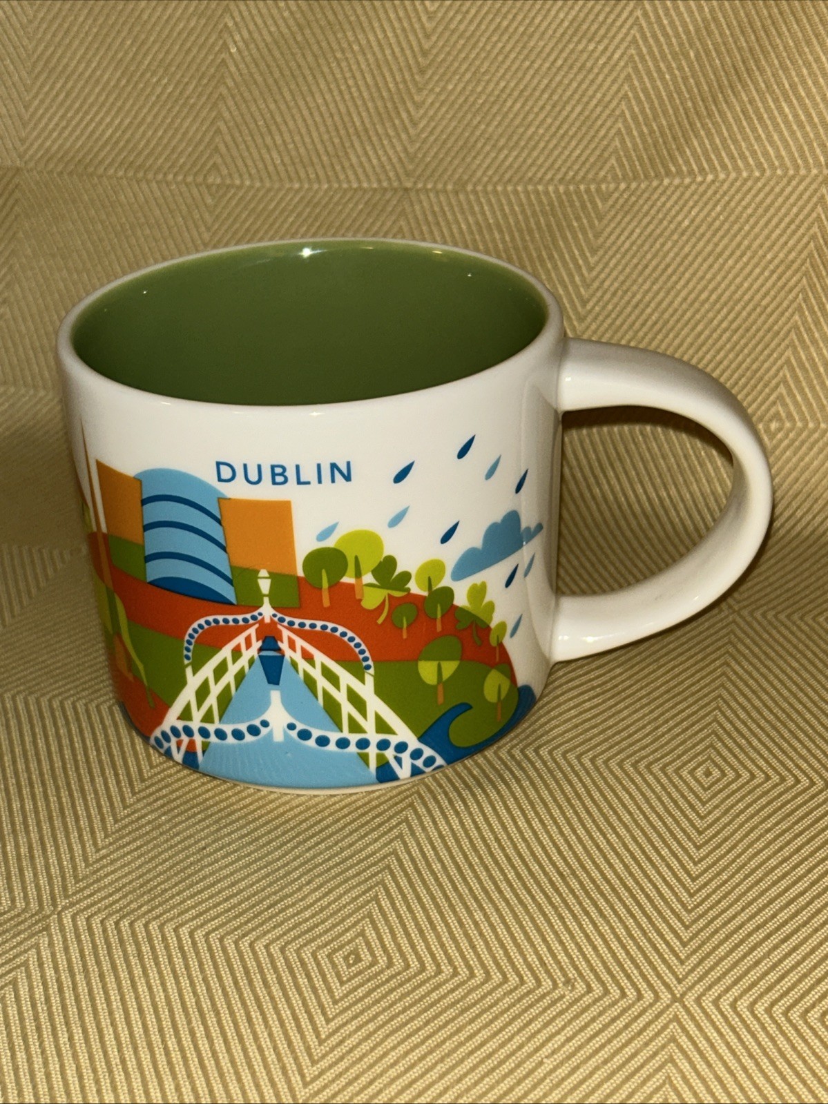 Starbucks You Are Here DUBLIN Mug 14oz 2023 City Collector Series Excellent ++