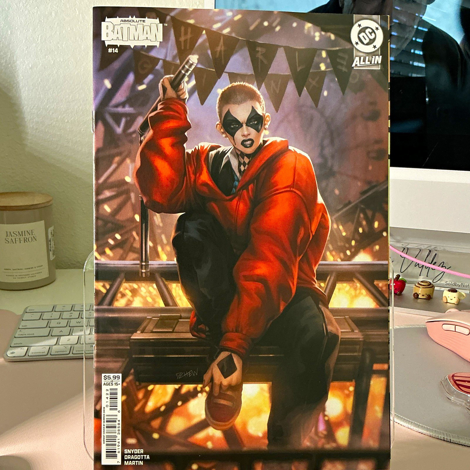 Absolute Batman #14  Derrick Chew Harley Quinn Red Hood