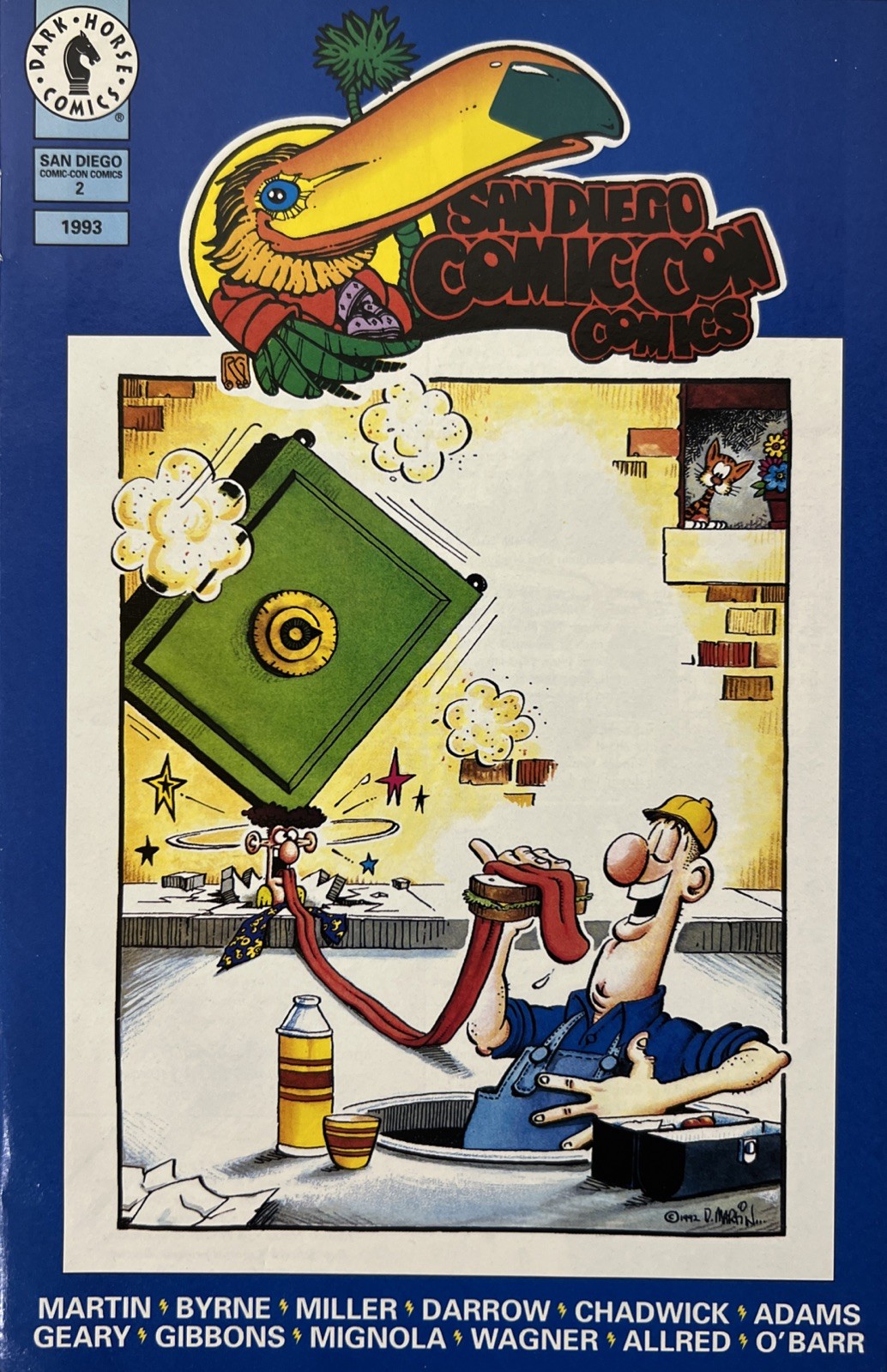 1993 SDCC Dark Horse San Diego Comic Con Comics #2 First App. Hellboy