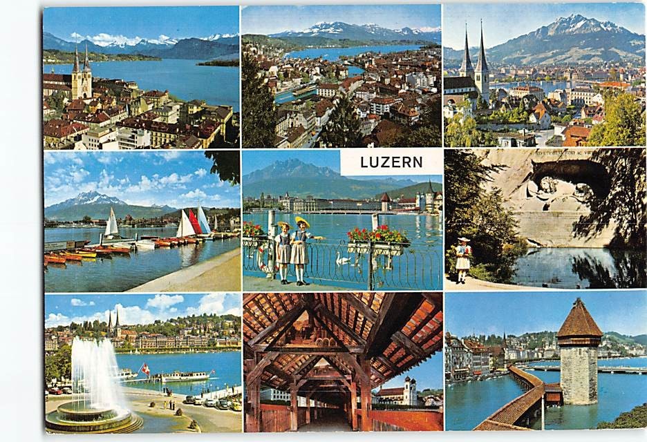 Scenes & Views Lucerne Switzerland G-76120