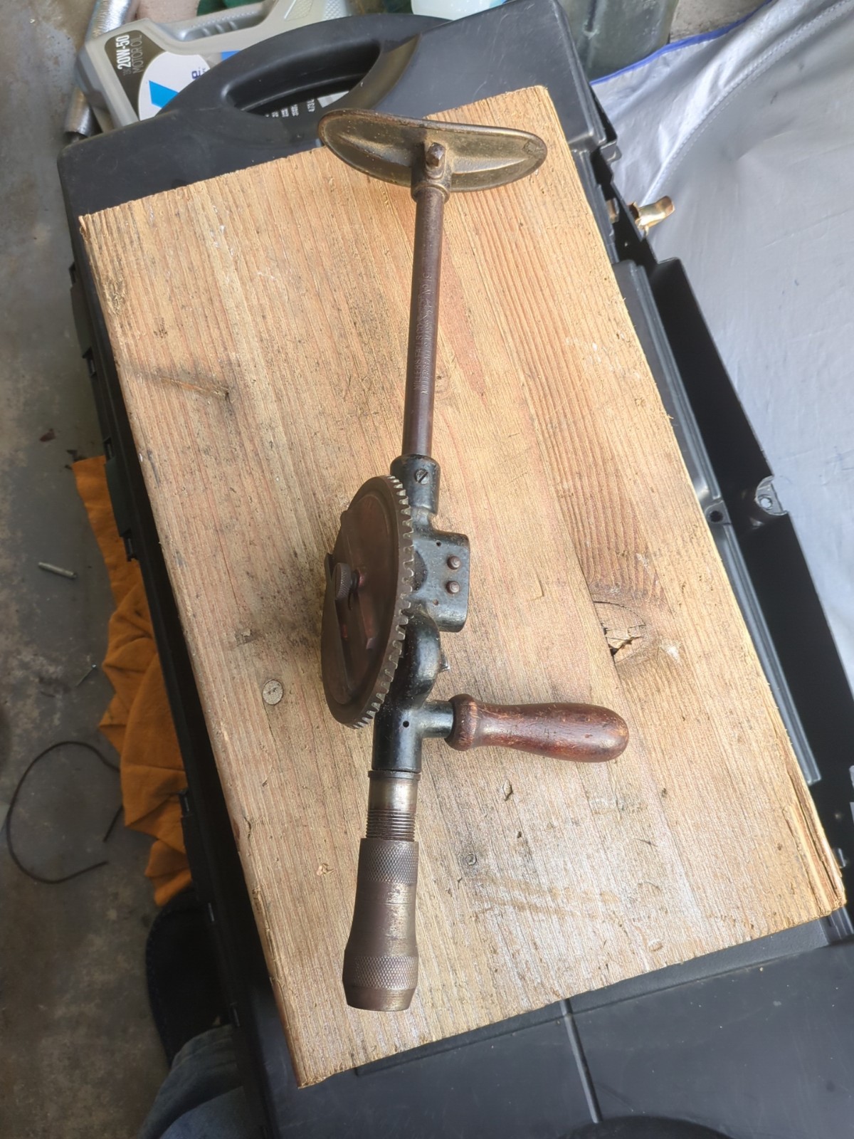 Millers Falls #19 Crank Chest  - Breast Drill  -  Missing Handle