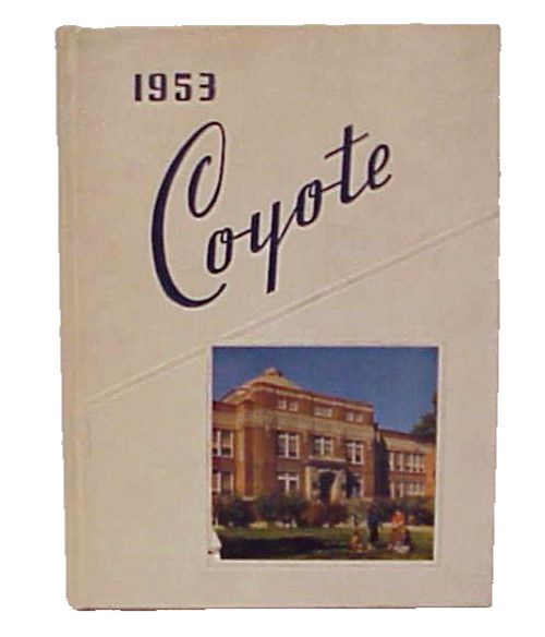 1953 COYOTE VINTAGE YEARBOOK PUBLISHED BY TWIN FALLS HIGH SCHOOL THE BRUIN IDAHO