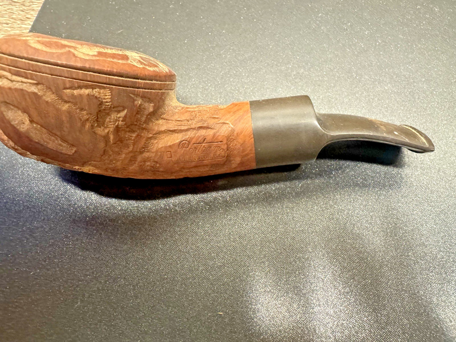 Vintage Bertram Washington D.C. Estate tobacco pipe grade 70 hand carved Briar