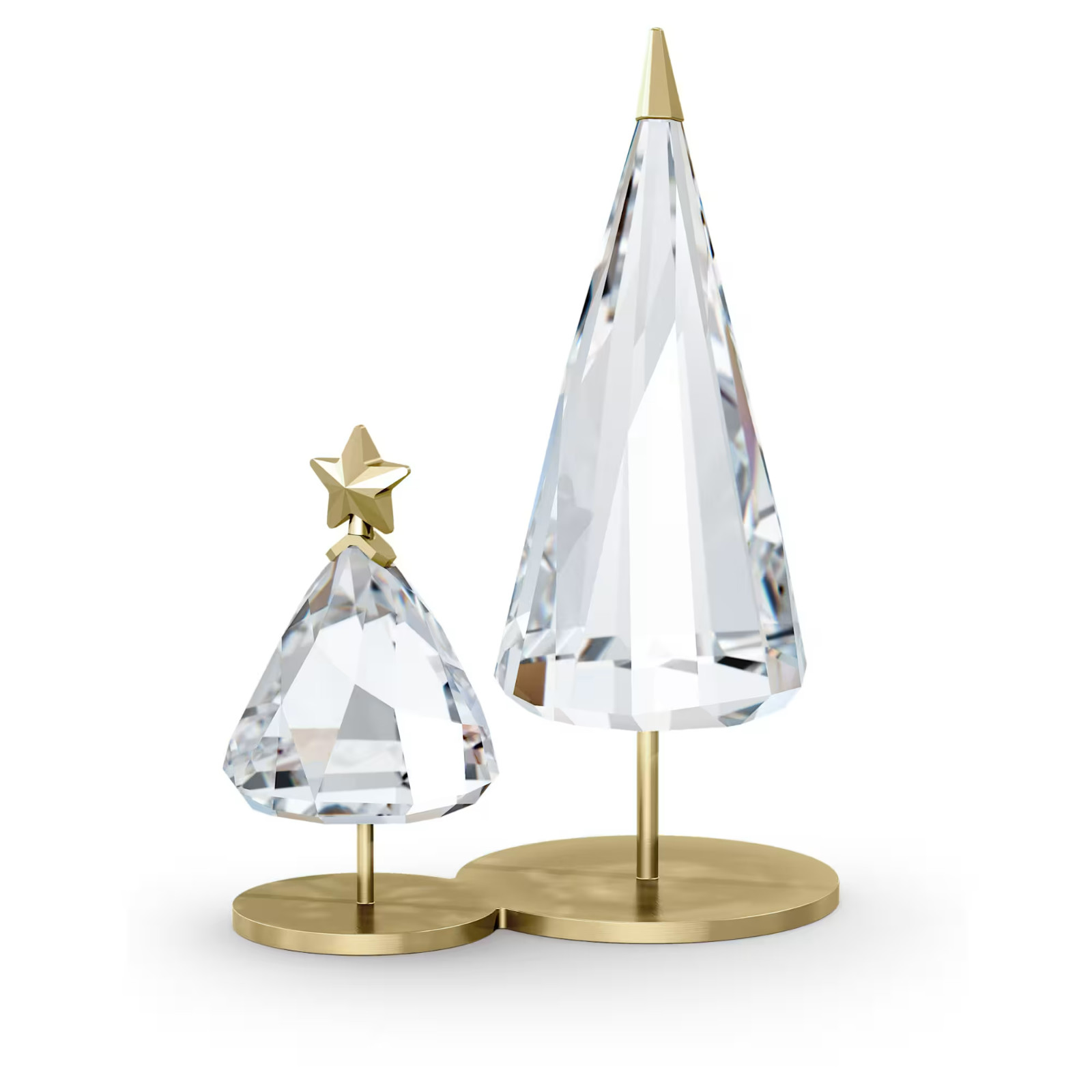 Swarovski Holiday Magic Christmas Tree Duo(set of 2) #5596790 New in Box