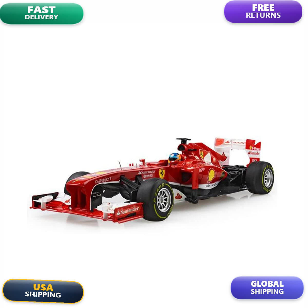 Mondo Motors Rastar Ferrari F138 R/C Scale 1/12