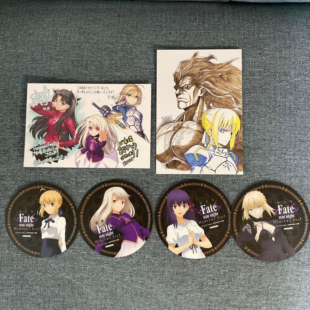 Movie Fate/stay night Coaster, Bonus Set
