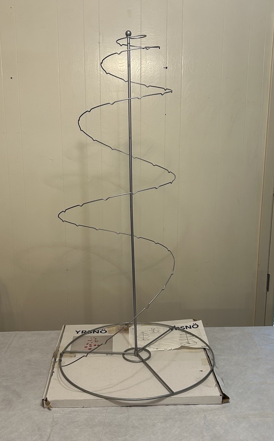 Ikea YRSNO Spiral Christmas Tree Ornament Display Modern 39