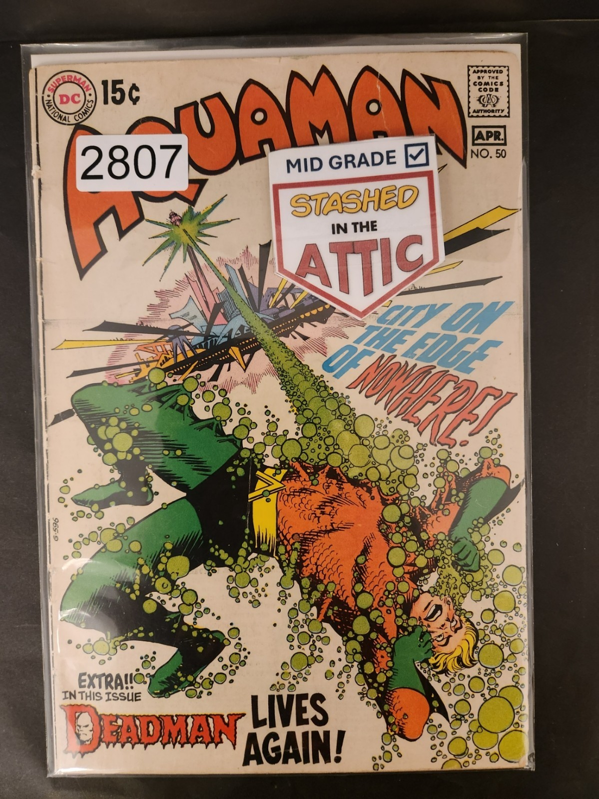Aquaman #50 (DC Comics March-April 1970) - 2807 Aquaman #50 (DC Comics March-April 1970) - 2807
