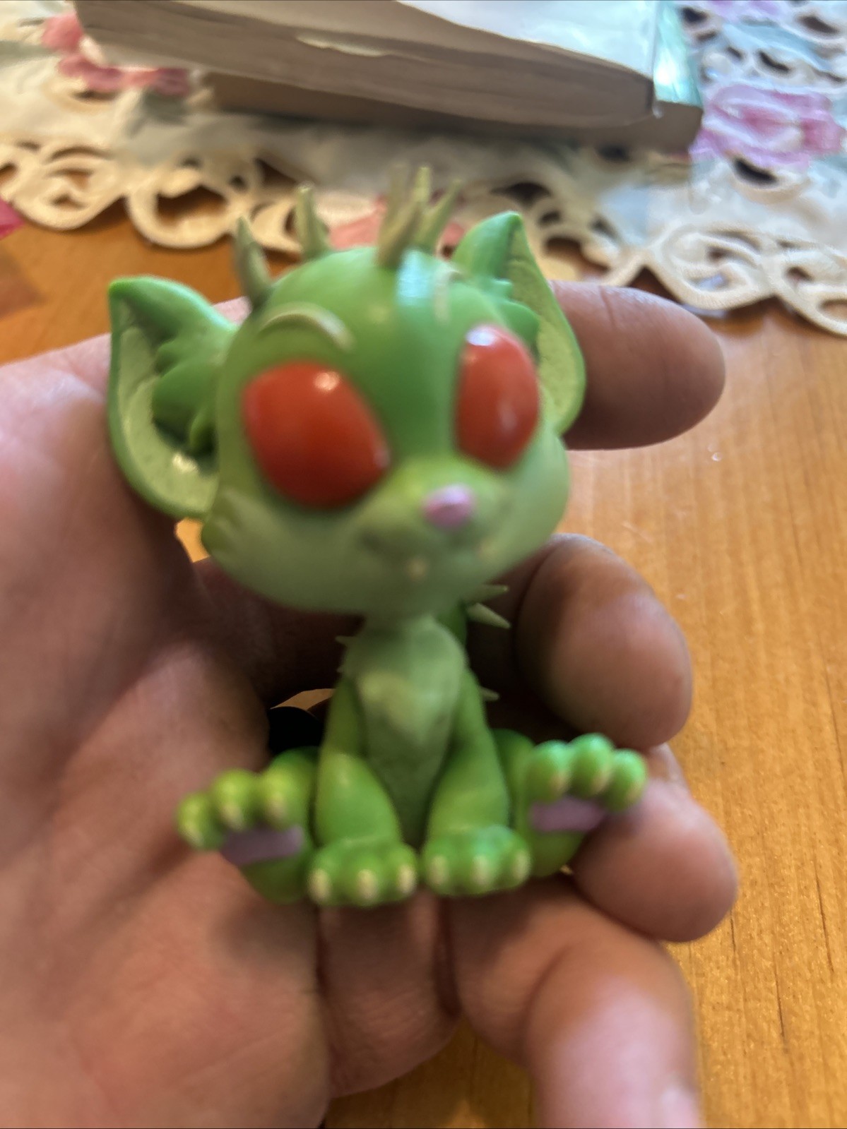 Cryptozoic Cryptkins Series 2 Cactus Cat Vinyl Figure Loose Spike