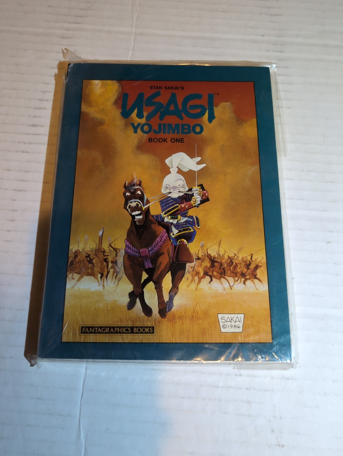 Stan Sakai's Usagi Yojimbo Book One April 1987 Fantagraphics Books 