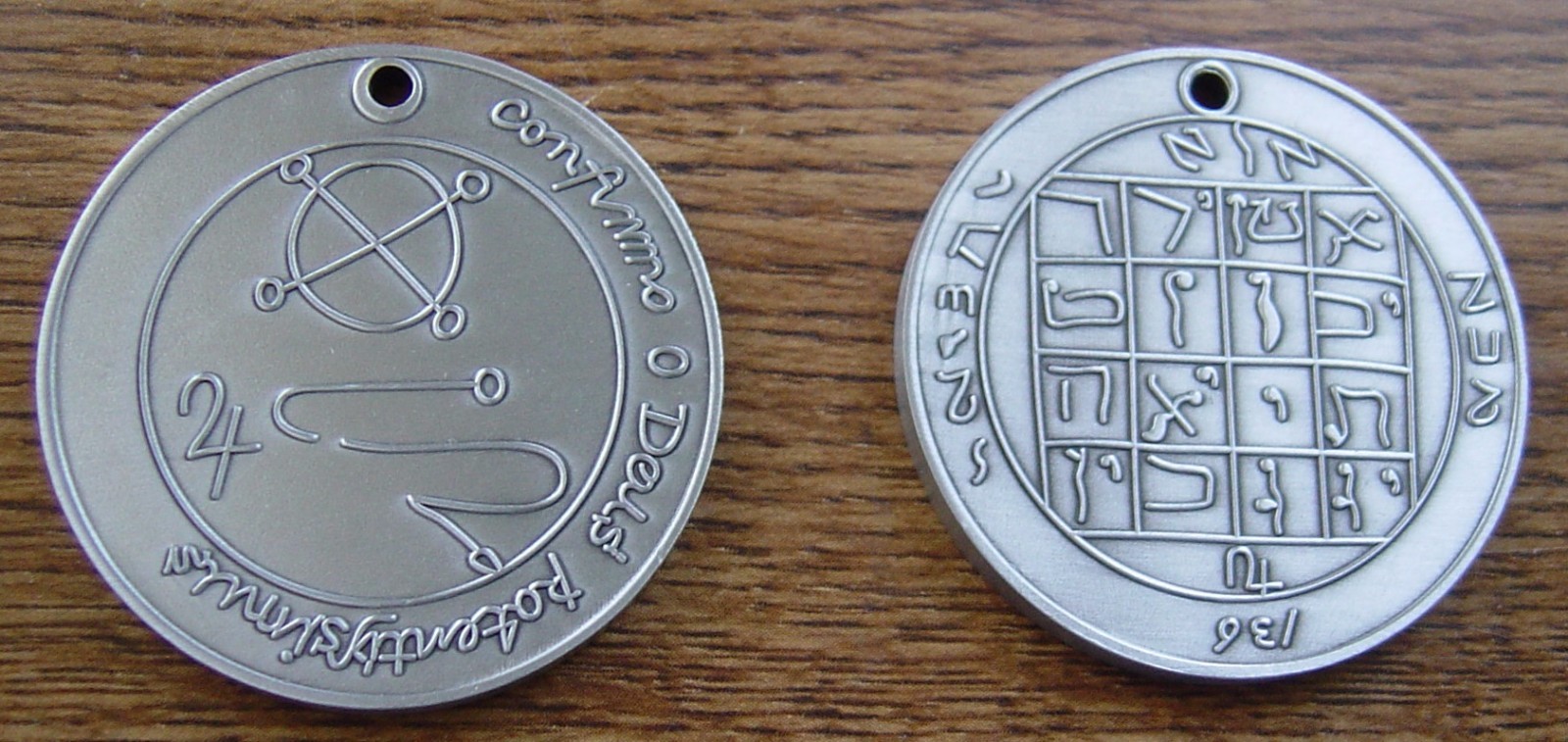 SILVER JOSEPH SMITH JUPITER TALISMAN MORMON VERY NICE Magic Lucky  555