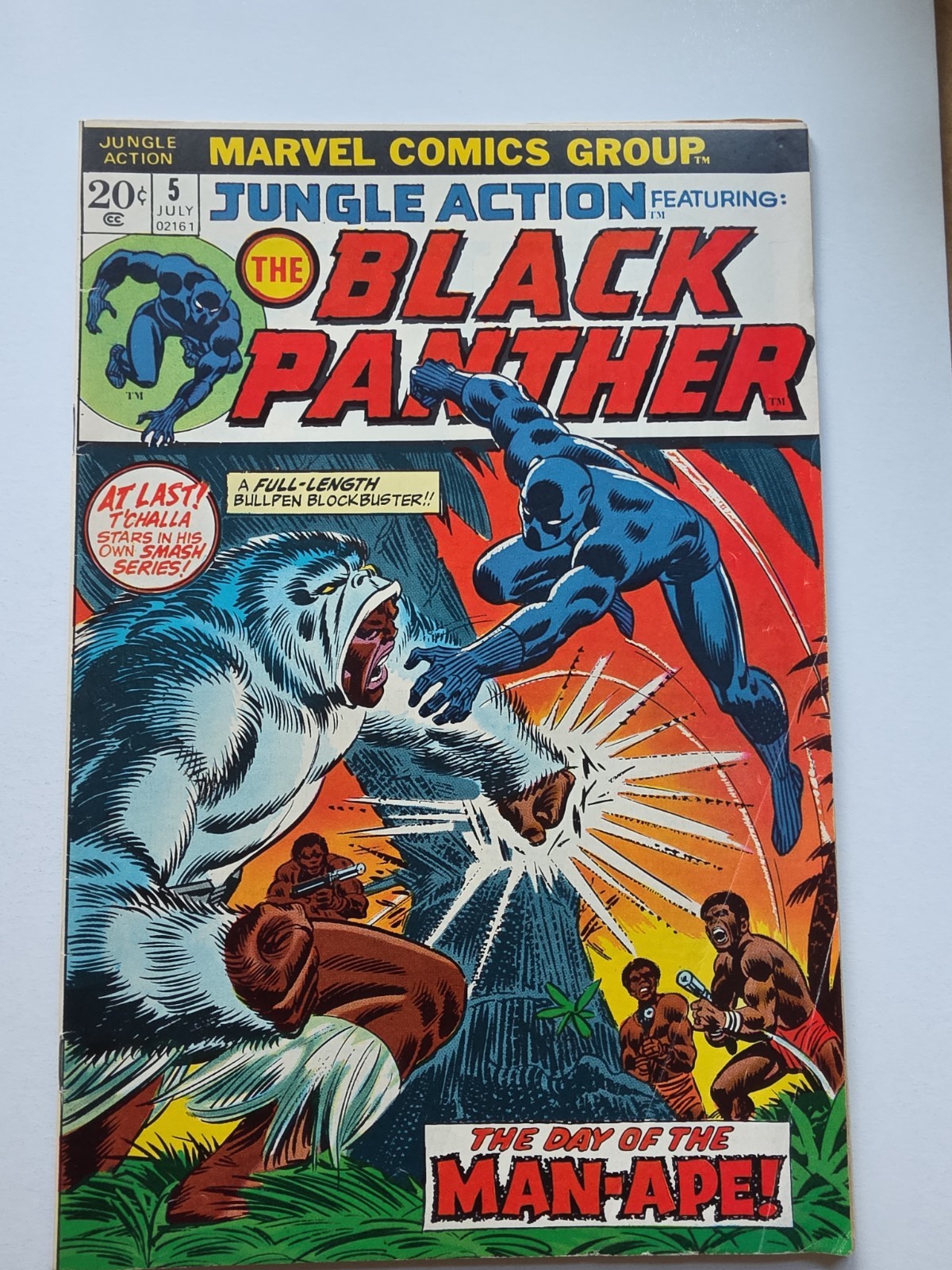 Jungle Action #5 (1973) - Marvel Comics
