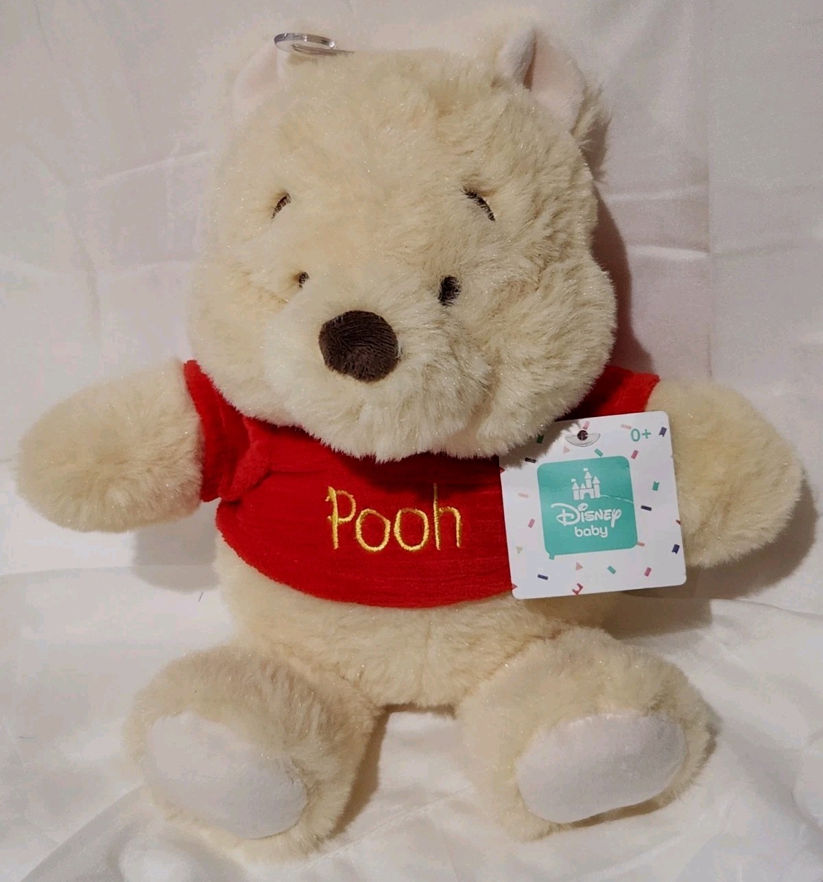 NEW Disney Baby Winnie the Pooh Rattle Plush Crinkle Ears Soft Cuddly Bear Teddy NEW Disney Baby Winnie the Pooh Rattle Plush Crinkle Ears Soft Cuddly Bear Teddy