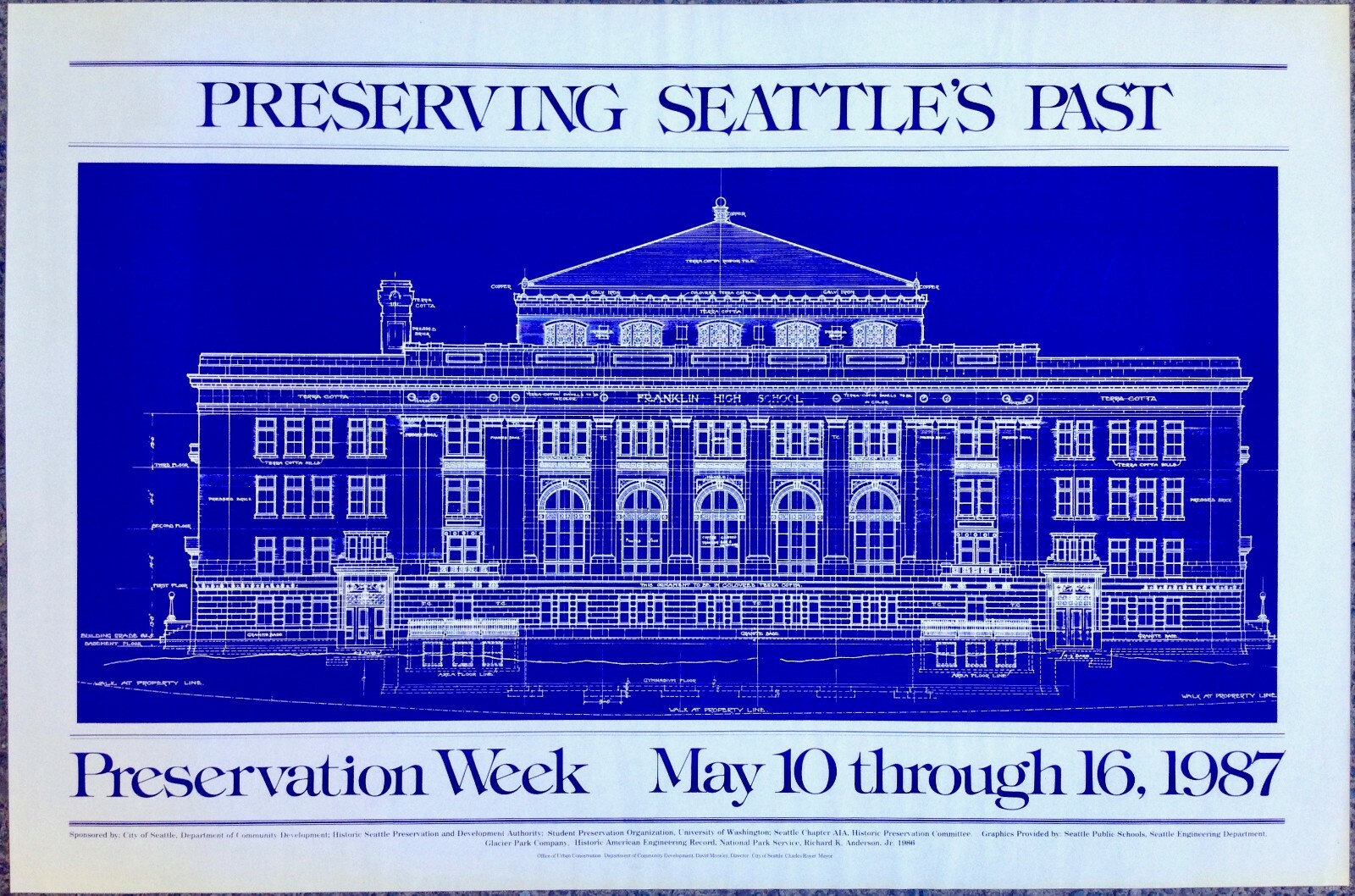 Preserving Seattle's Past 1987 ~ Original 24