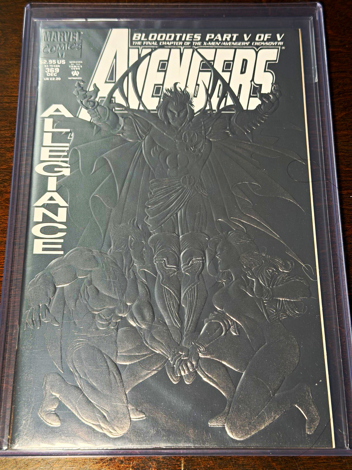 FREE SHIP Marvel Avengers #369 Bloodties Part V Direct Edition 1999 Busiek Perez
